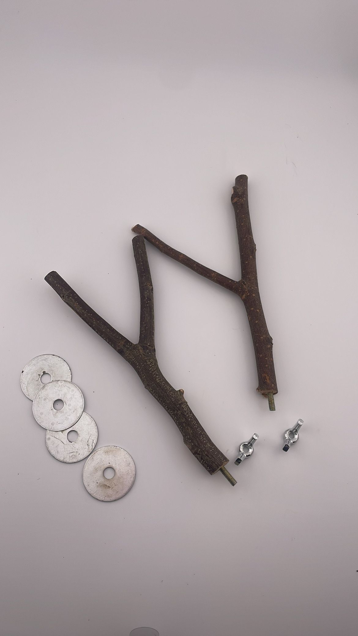 Natural Wood Branch Raw Tree Stick Stand