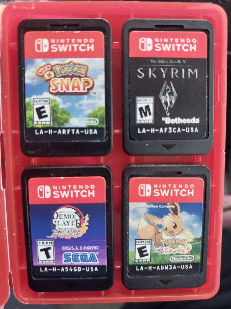 4 Nintendo Switch Games $40 Each