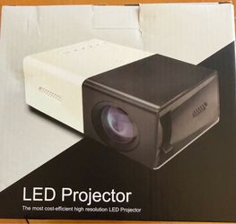 Mini Portable LED Projector - Compact Home Theater