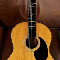 Vintage Prelude Acoustic Guitar Student Beginner  Taiwan , Missing 3 strings 