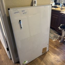 Large white board