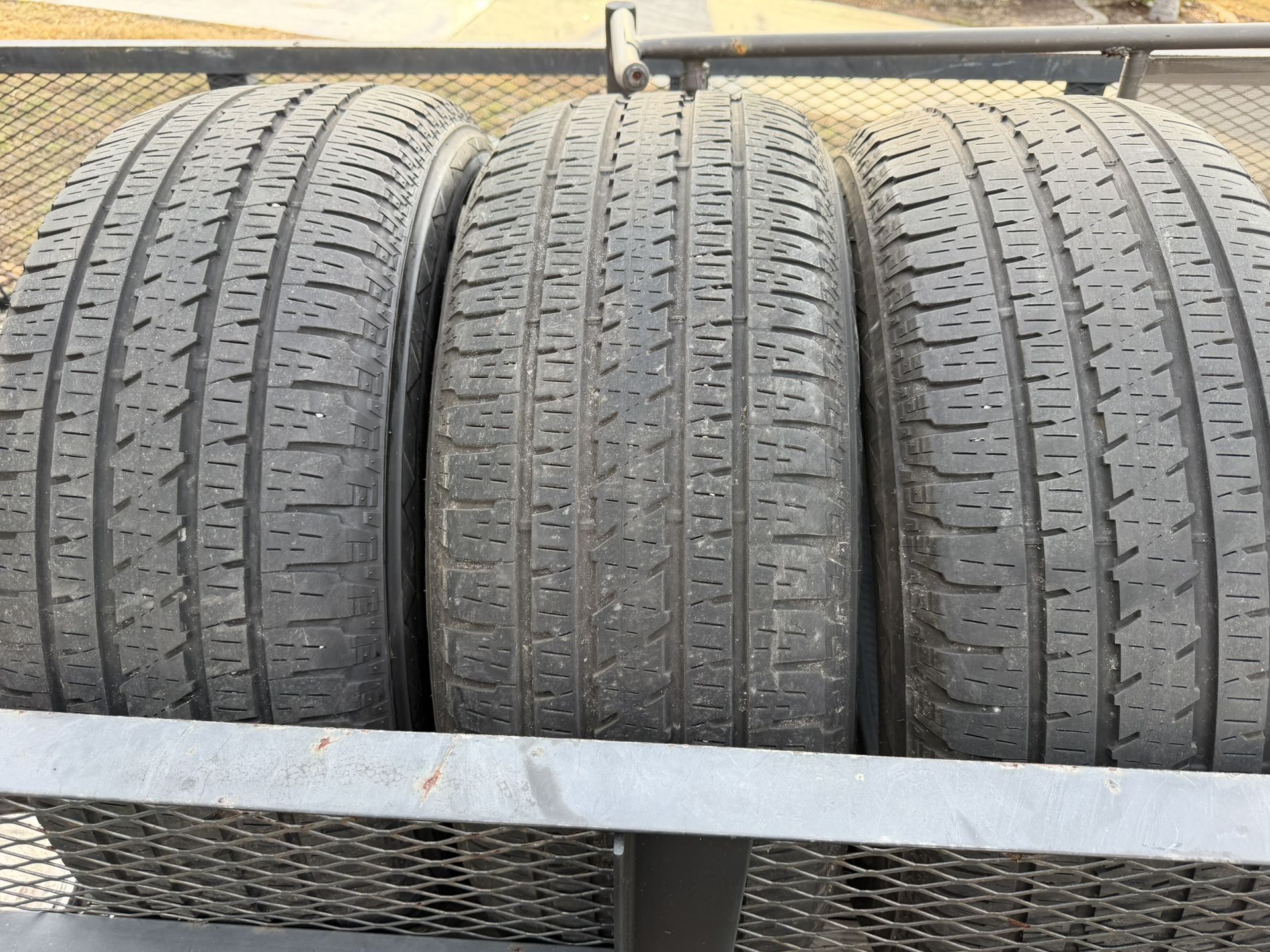 4 bridgestone dueler alenza HL tires 275/55/20