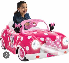 Minnie Mouse Electric Car