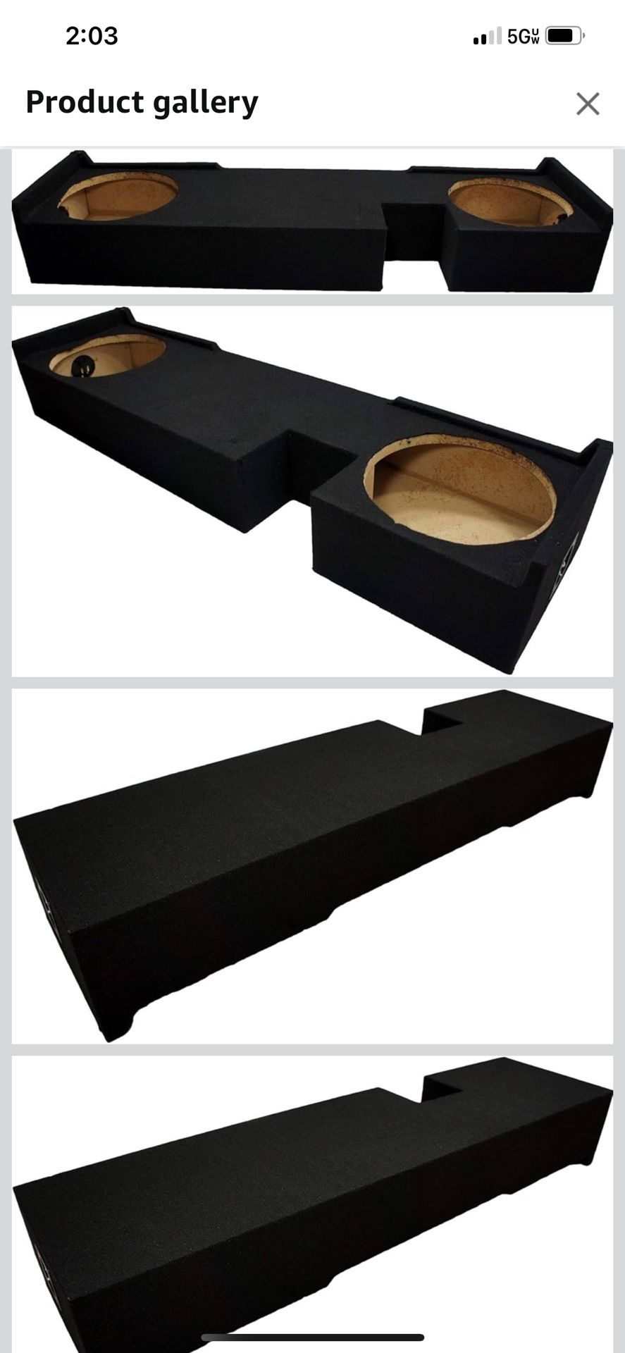 Subwoofer Box For A Ford F150 Or 250