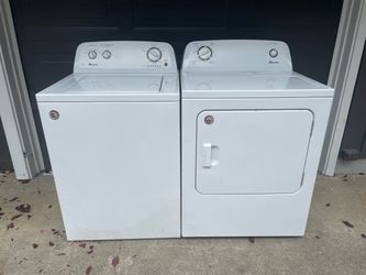 Amana Washer and Dryer