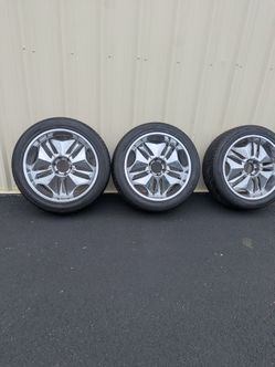 Tire sz 285-45-22 3pc set