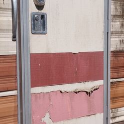 RV Fire Escape Door