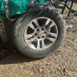 2 GMC Rims And Tires