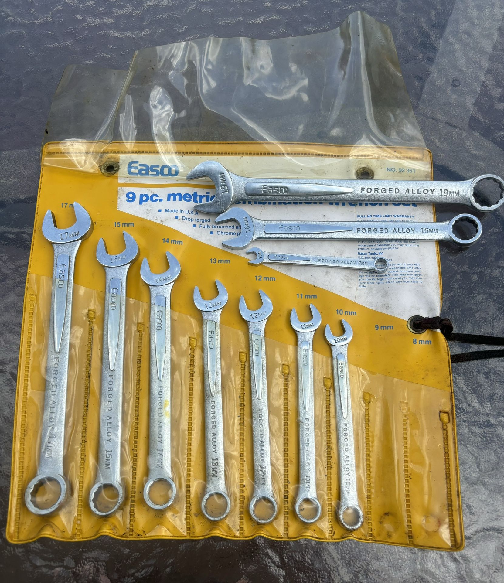 EASCO Metric Wrenches