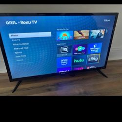 4 Month Old 35" Rock Smart Tv In New Condition With Remote Firm Price 
