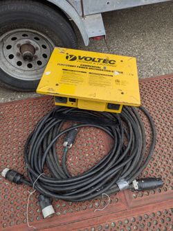 Temporary power distribution