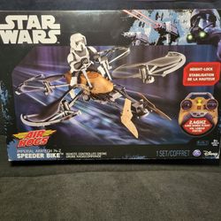 Starwars Airhogs Speeder Bike Quadcopter NON-FUNCTIONAL