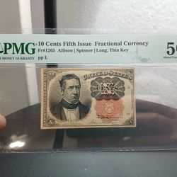 Confederate Fractional Currency