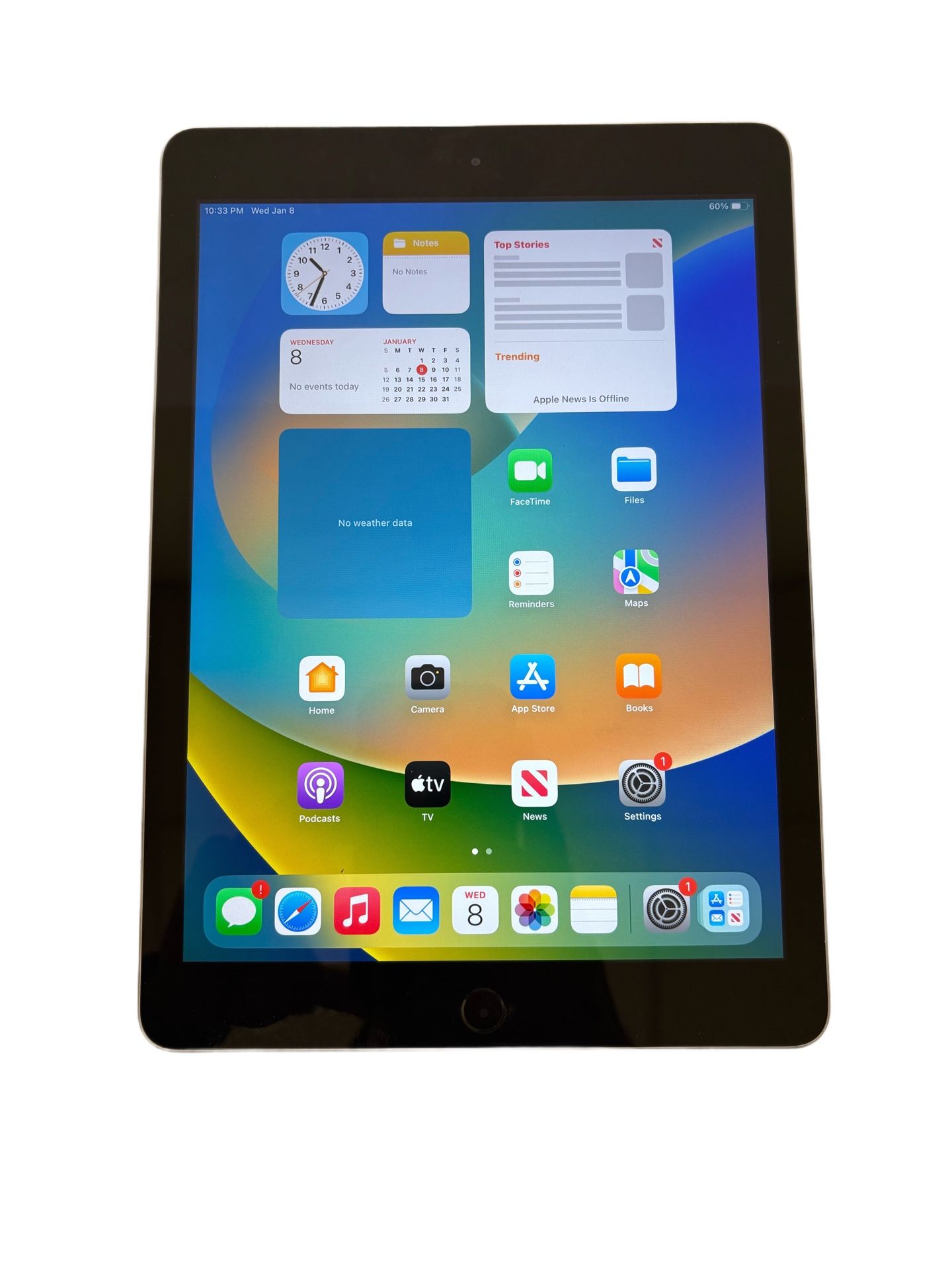Apple iPad 5th Gen. 9.7in. Tablet 32gb-Gray