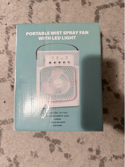 Brand New - Portable Misting Fan