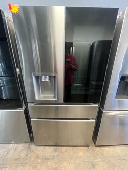 LG Stainless Steel 4 Door Refrigerator