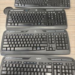 Logitech Keyboards (4)