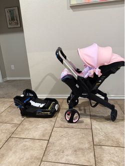 Doona car seat stroller combo with base