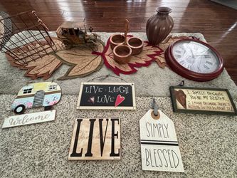 Farmhouse Home Decor Bundle Lot