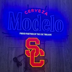 Modelo USC TROJANS led neon sign