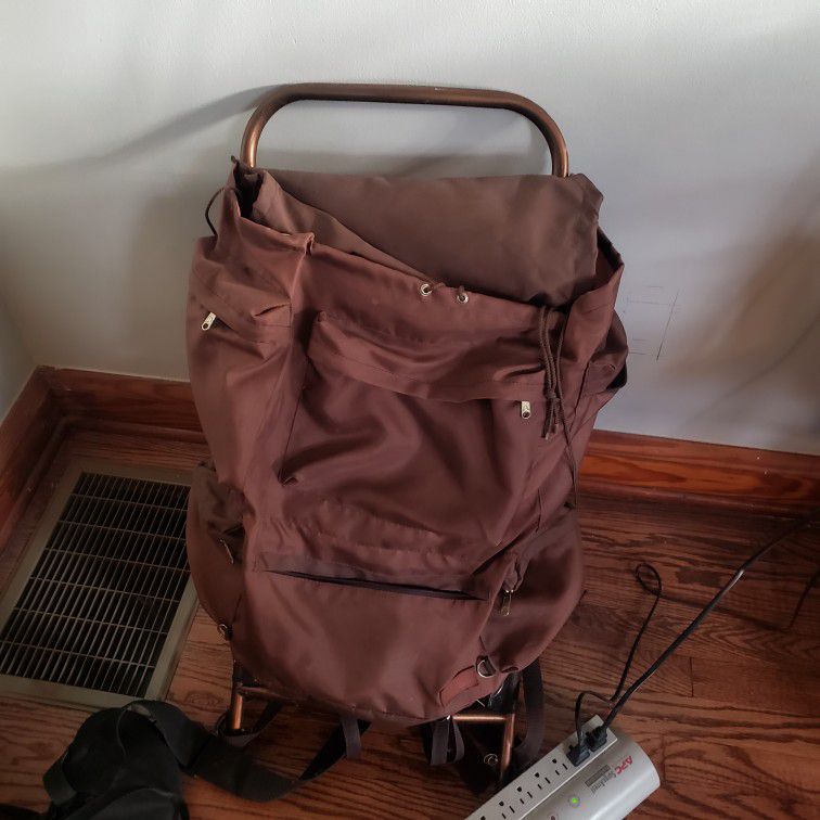 External Frame Camping Backpack