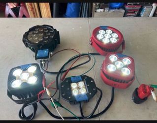 LED Lights (Brand New Only Single Lights) From A Display All 6 Lights $100
