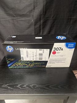 Genuine HP 307A Magenta Toner Cartridge CE743A (New Sealed Box)