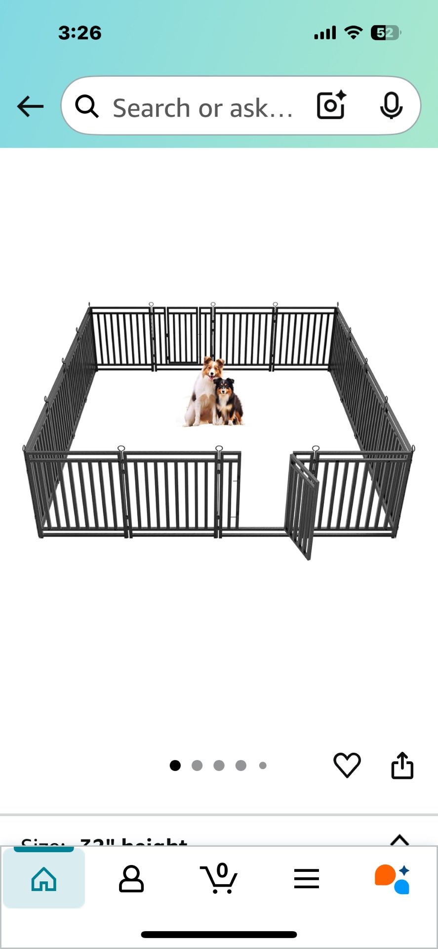 Indoor or outdoor pet fence