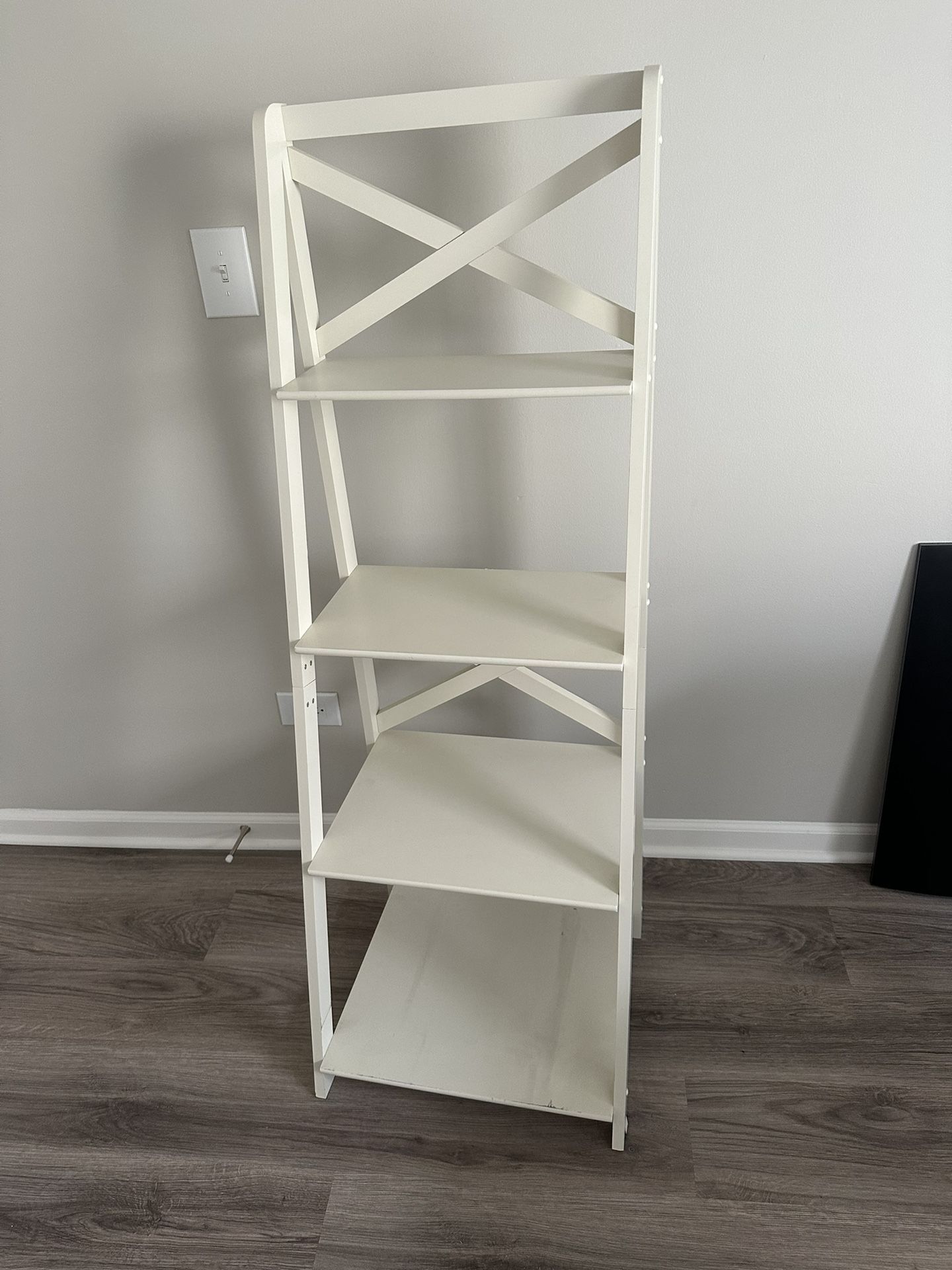 White Farmhouse Bookshelf
