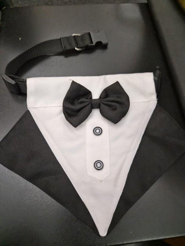 Dog TUXEDO neck Piece (Large)