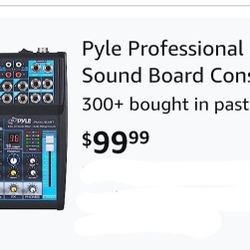 Pyle Audio Mixer 