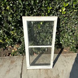 Vintage Glass Window 