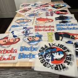 DTF Sale $4 Medium Page & $6 Large Page