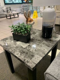 coffee table and (2) side tables