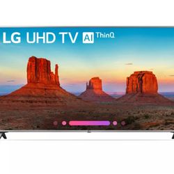 UK6500AUA 4K HDR Smart LED UHD TV w/ AI ThinQ® - 65" Class (64.5" Diag)