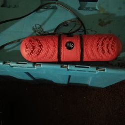 IHIP Jambar Red Bluetooth Speaker.  $10