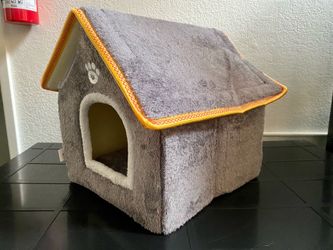 New Cozy Pet House Bed for Cat or Small Dog