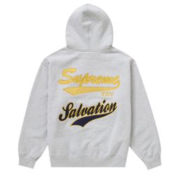 Supreme Salvation Zip Up Hooded Sweatshirt 