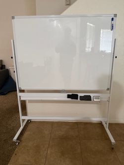 Large Rolling  whiteboard