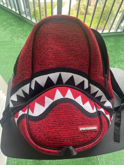 Sprayground Backpack - Shark Bite - Red *Limited Edition* for Sale
