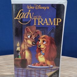 Walt Disney's Lady and the Tramp VHS Tape 