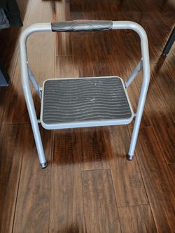 Folding Step Stool - Desert Inn and Buffalo