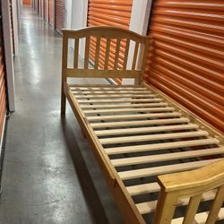 Twin Bed Frame Solid Wood 