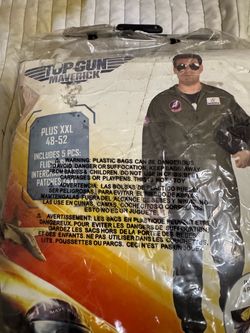 Top gun maverick costume size 2XL