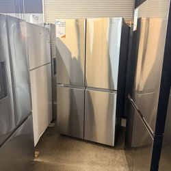 😍CounterDepth Samsung 4-Door Flex Refrigerator Stainless Steel😍