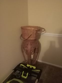 antique plant stand