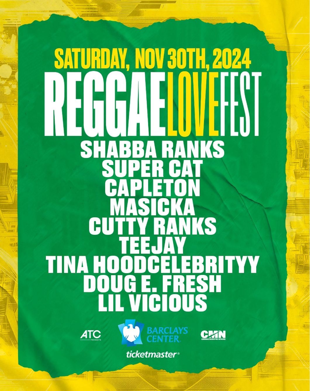 Reggae Love Fest Concert Tickets