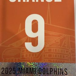 Orange Parking Pass - Dolphins v Buccs 12/28/25 Hard Rock Stadium