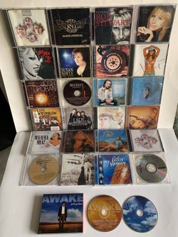 Big CD and DVD Music Collection - Pop, Rock, Country
