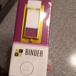 Binder 7inch ×5,625in Brand New